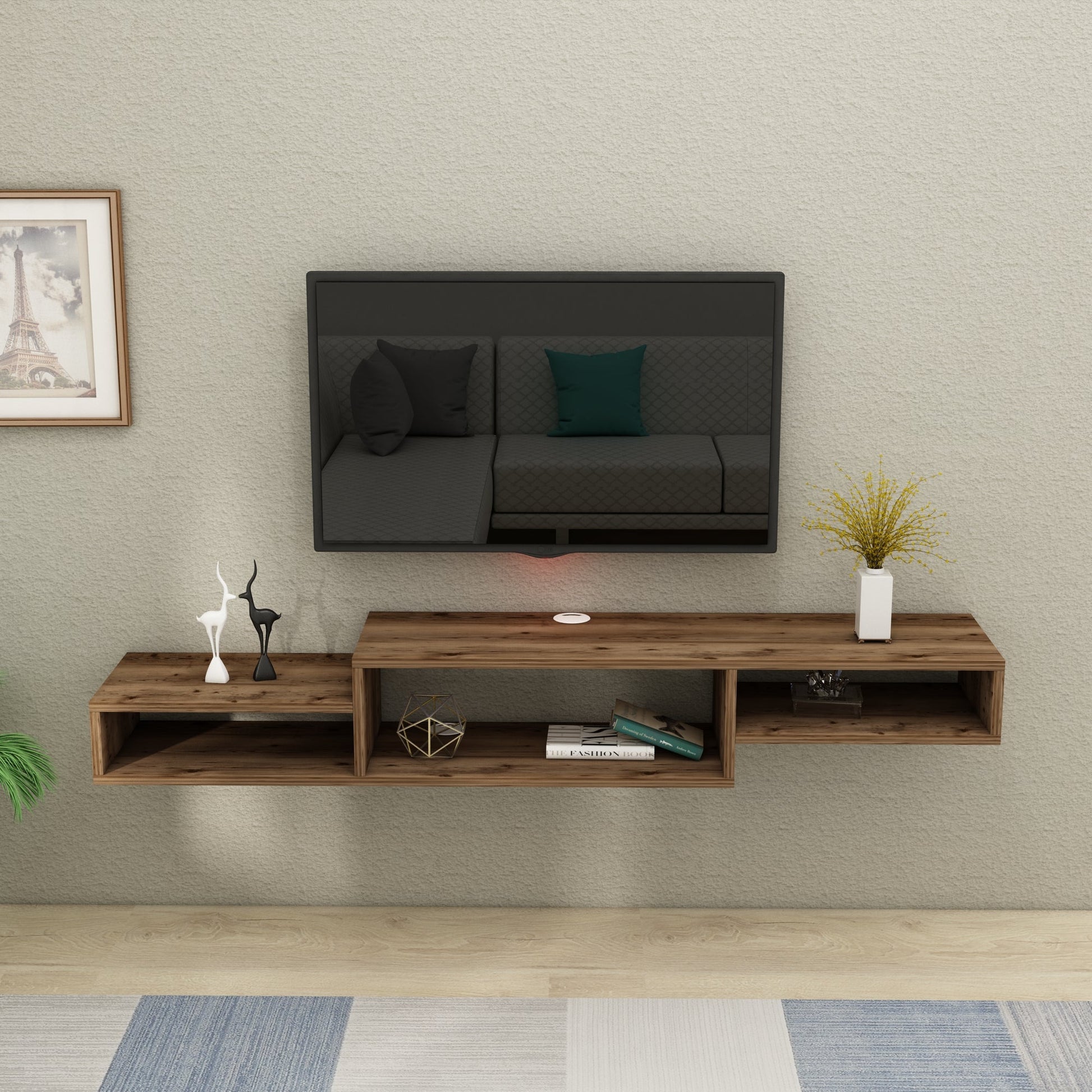 TV Stand, Media Console, TV cabinet, Wooden TV Stand, Media Stand, TV Lowboard, Entertainment Center, Wood TV Unit, TV Board, TV Table, Media Center, Living Room, Furniture