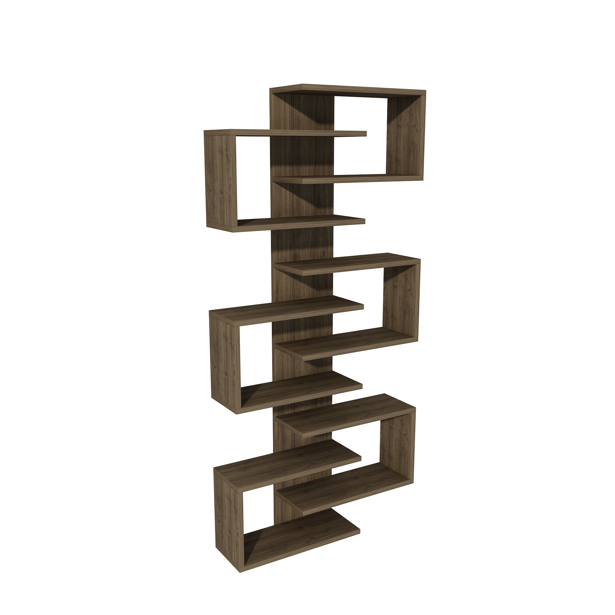 Geometric wall on sale shelving unit