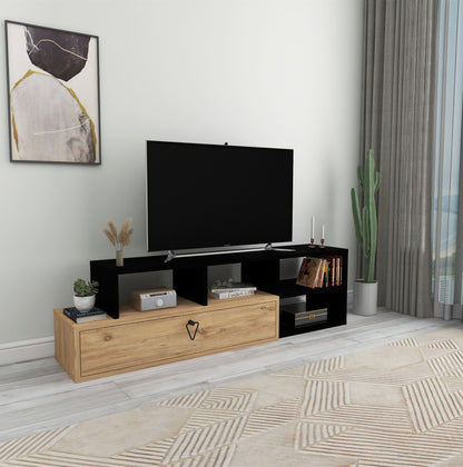 TV Stand, Media Console, TV cabinet, Wooden TV Stand, Media Stand, TV Lowboard, Entertainment Center, Wood TV Unit, TV Board, TV Table, Media Center, Living Room, Furniture