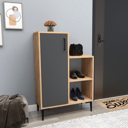 Shoe Storage Shelf with Cabinet Beate