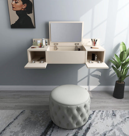 vanity, toilet table, makeup vanity, makeup table, dressing table